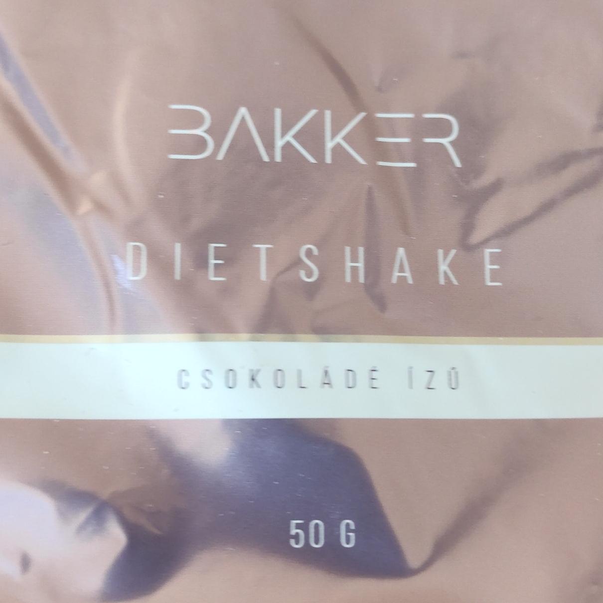 Képek - Dietshake csokoládé ízű Bakker