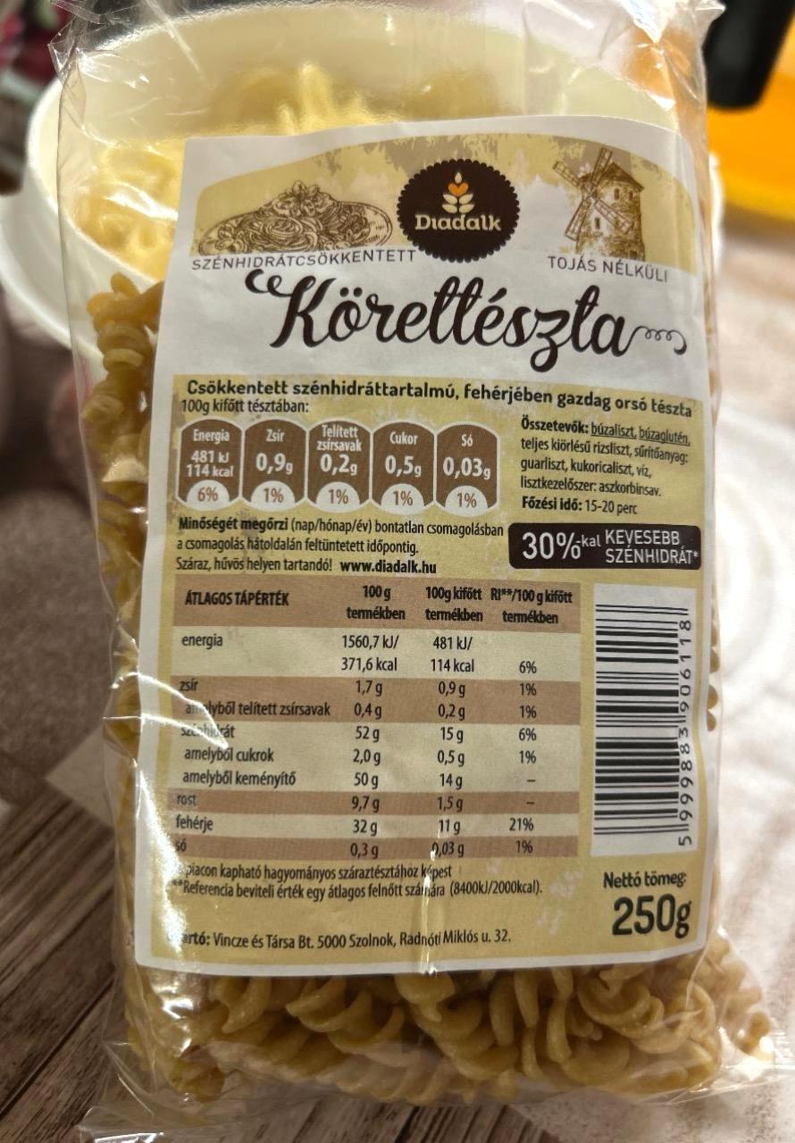 Képek - Körettészta kifőtt Diadalk