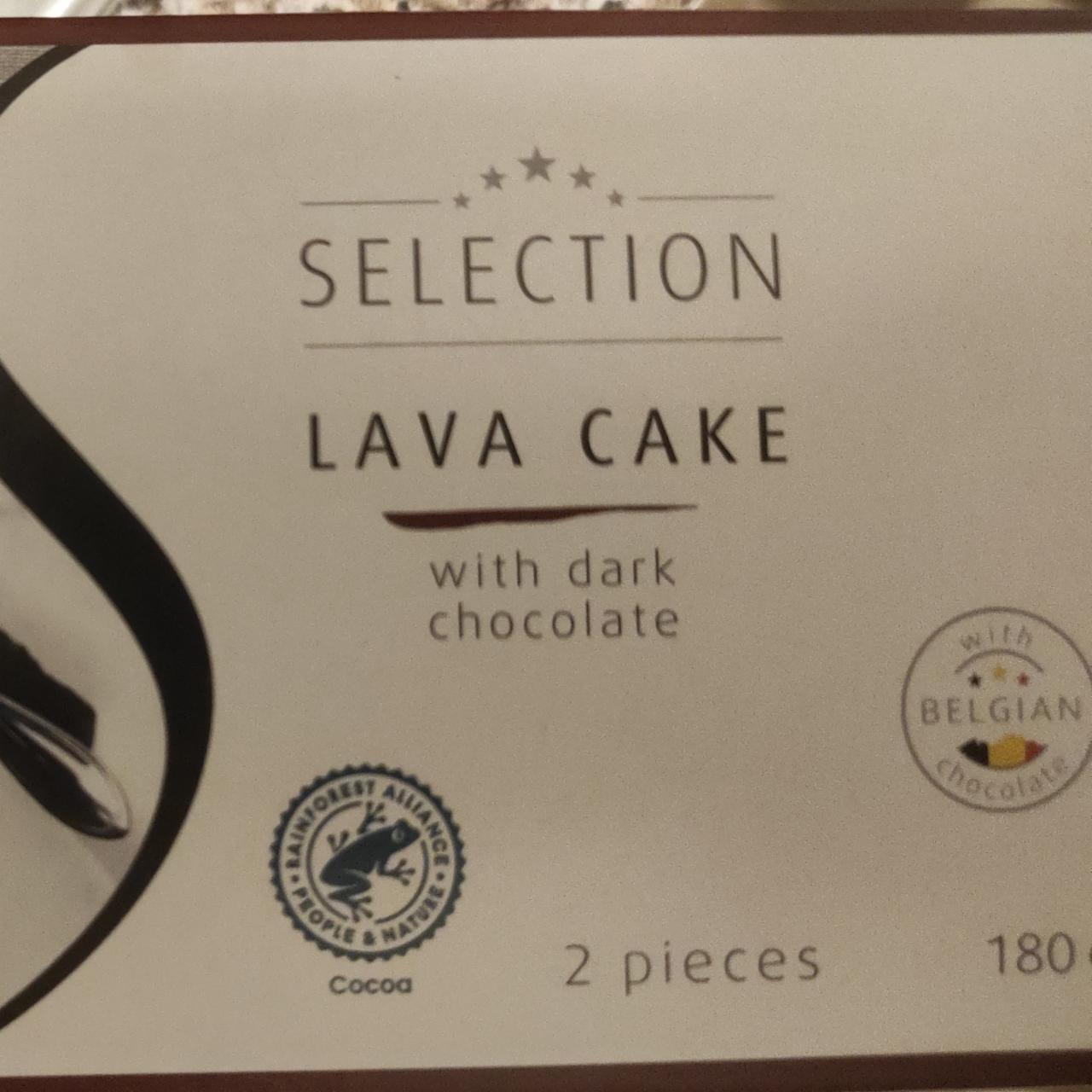 Képek - Lava cake with dark chocolate Selection