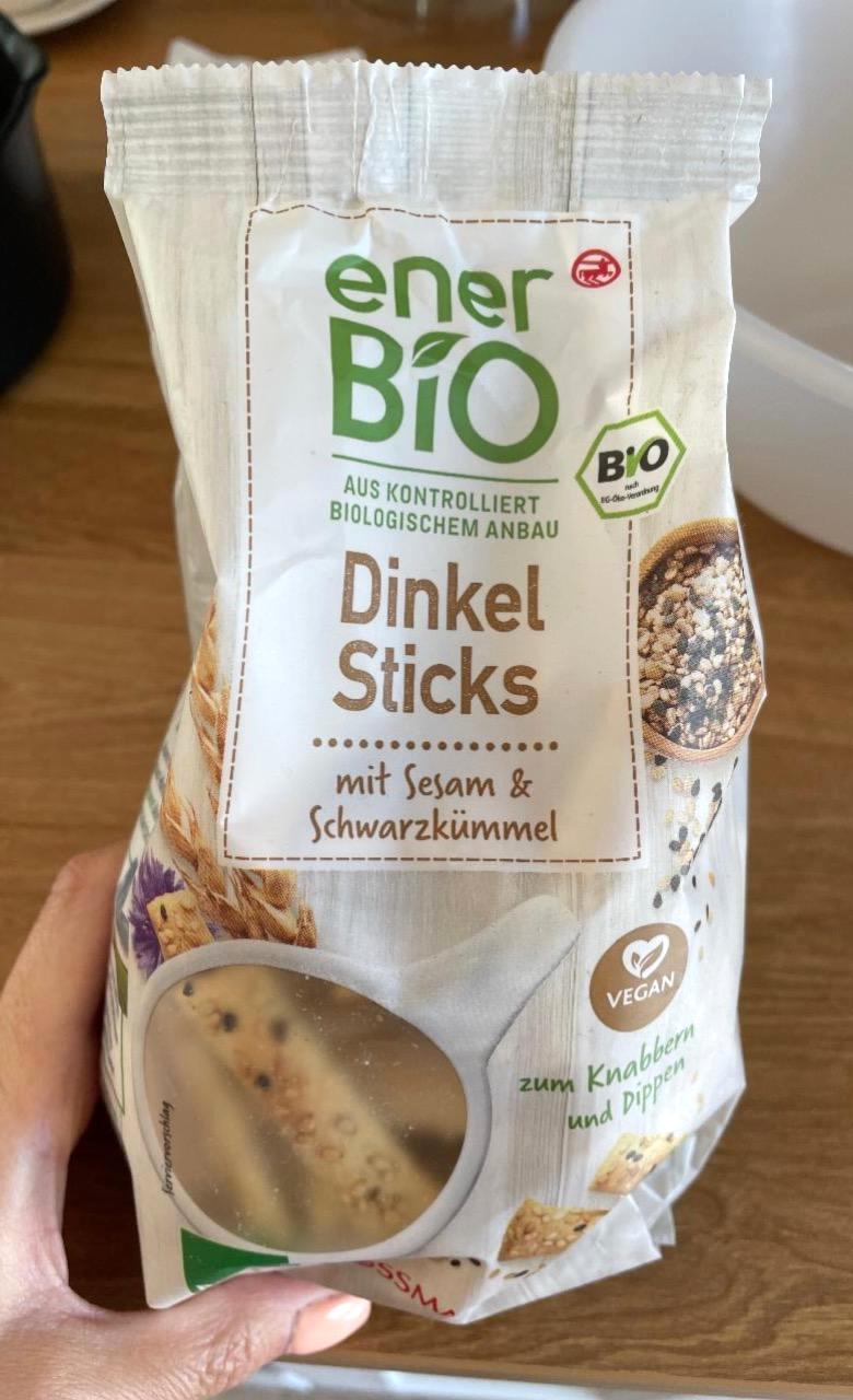 Képek - Dinkel sticks mit sesam & schwarzkümmel EnerBio