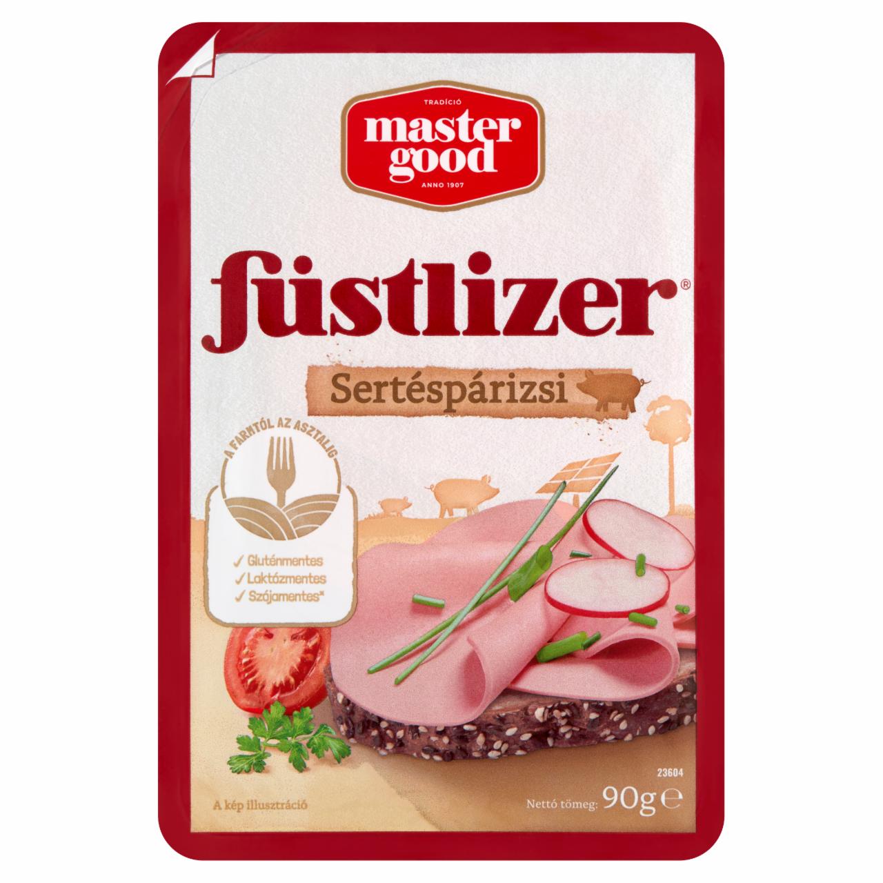 Képek - Master Good Füstlizer szeletelt sertéspárizsi 90 g