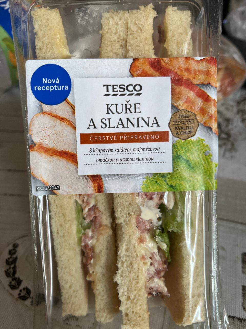 Képek - Kuře a slanina Tesco