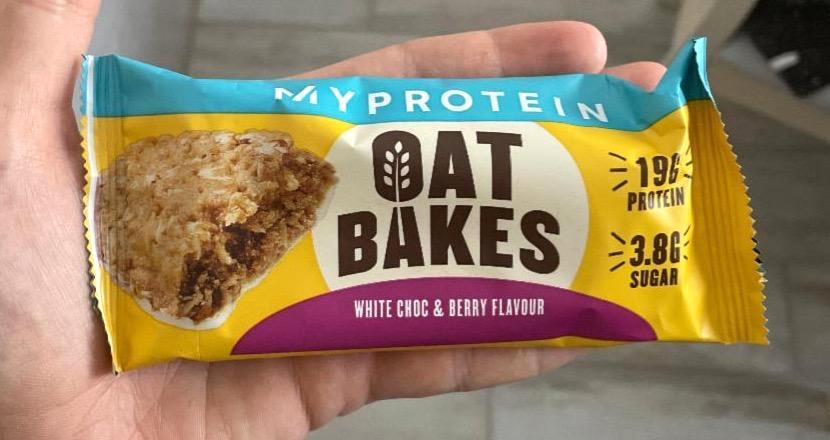 Képek - Oat Bakes White choc & Berry MyProtein