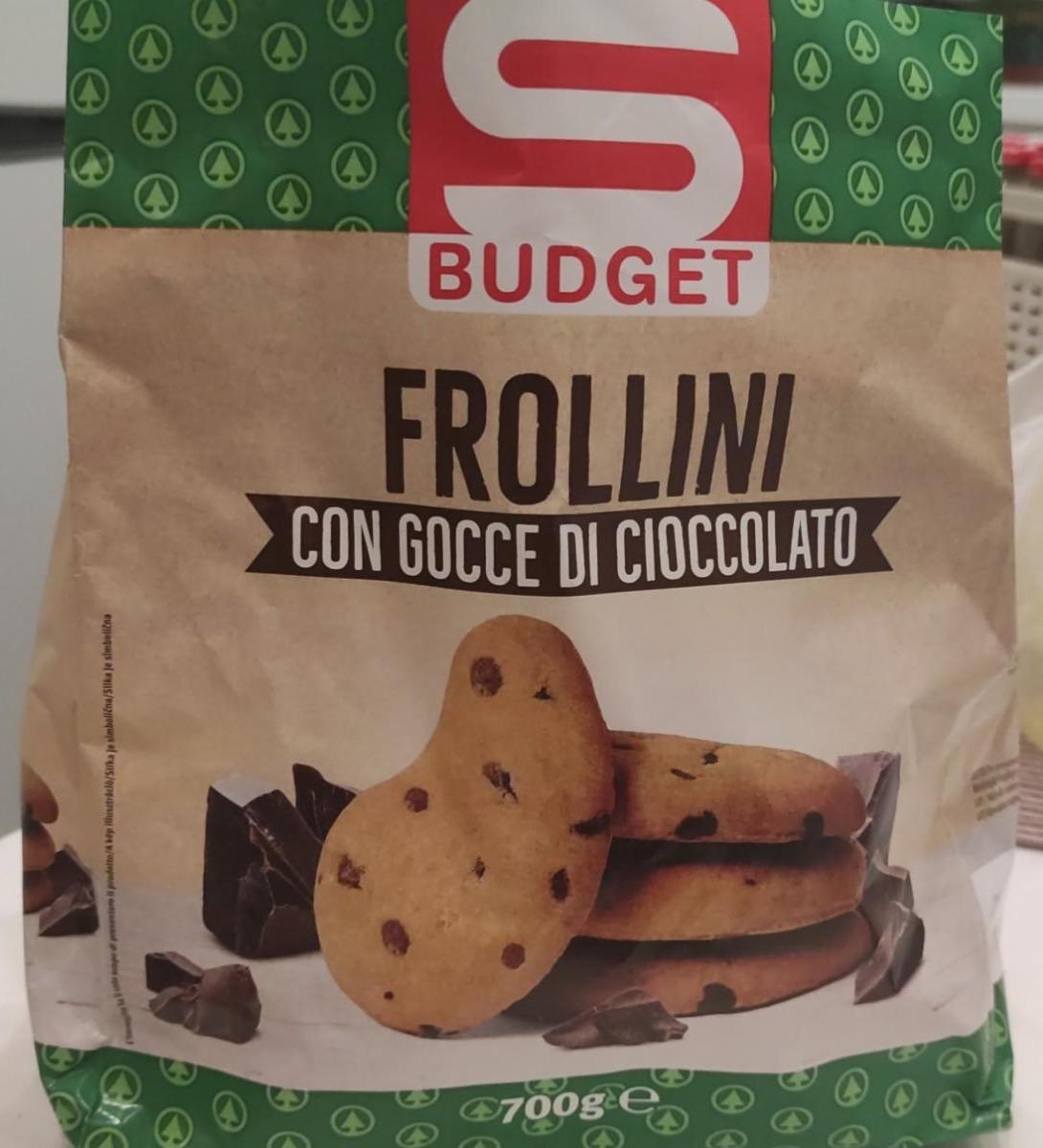 Képek - Frollini con gocce di cioccolato S Budget