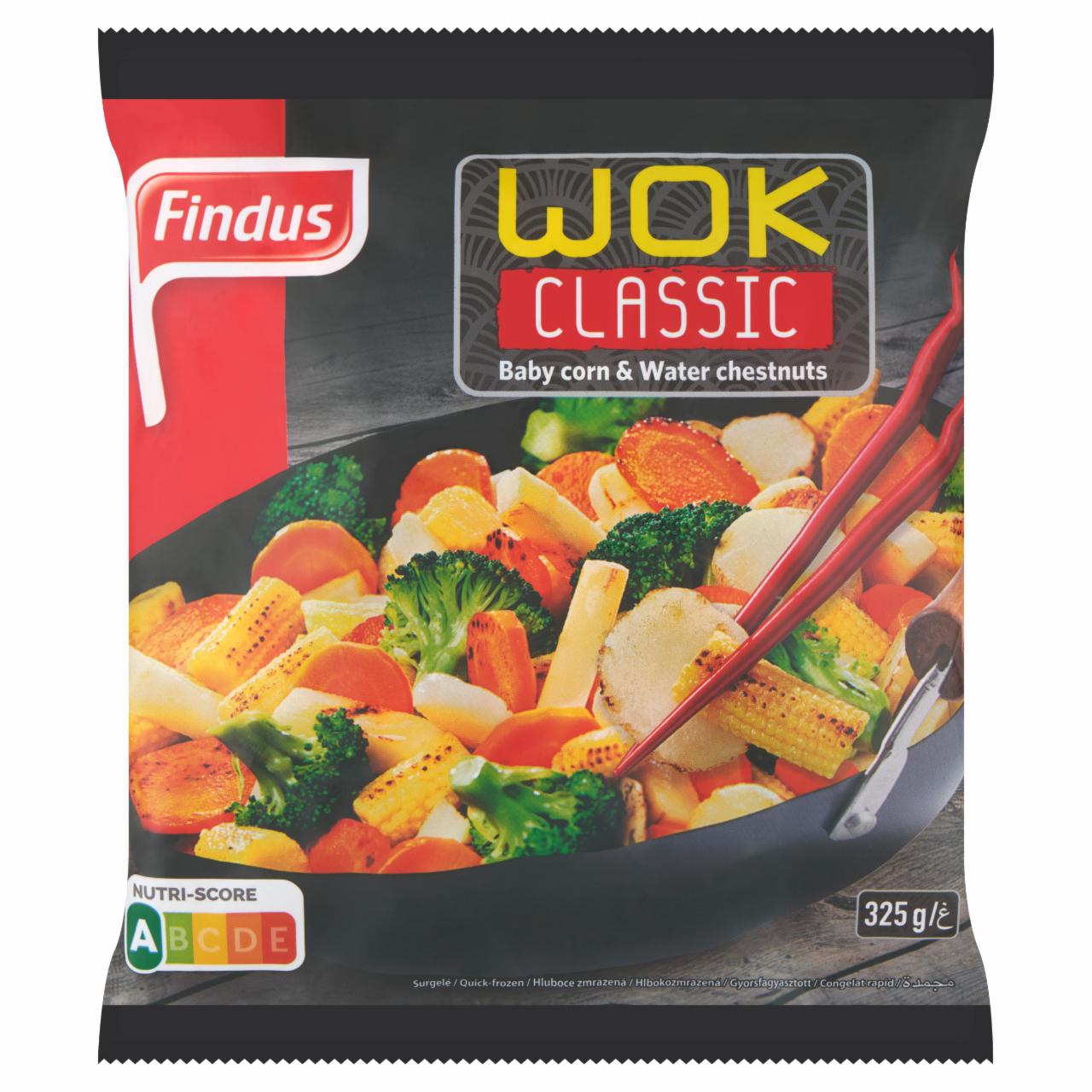 Képek - Findus Wok Classic fagyasztott fűszerezet zöldségkeverék wokhoz 325 g