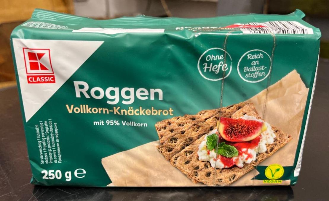 Képek - Roggen Vollkorn-knäckebrot K-Classic