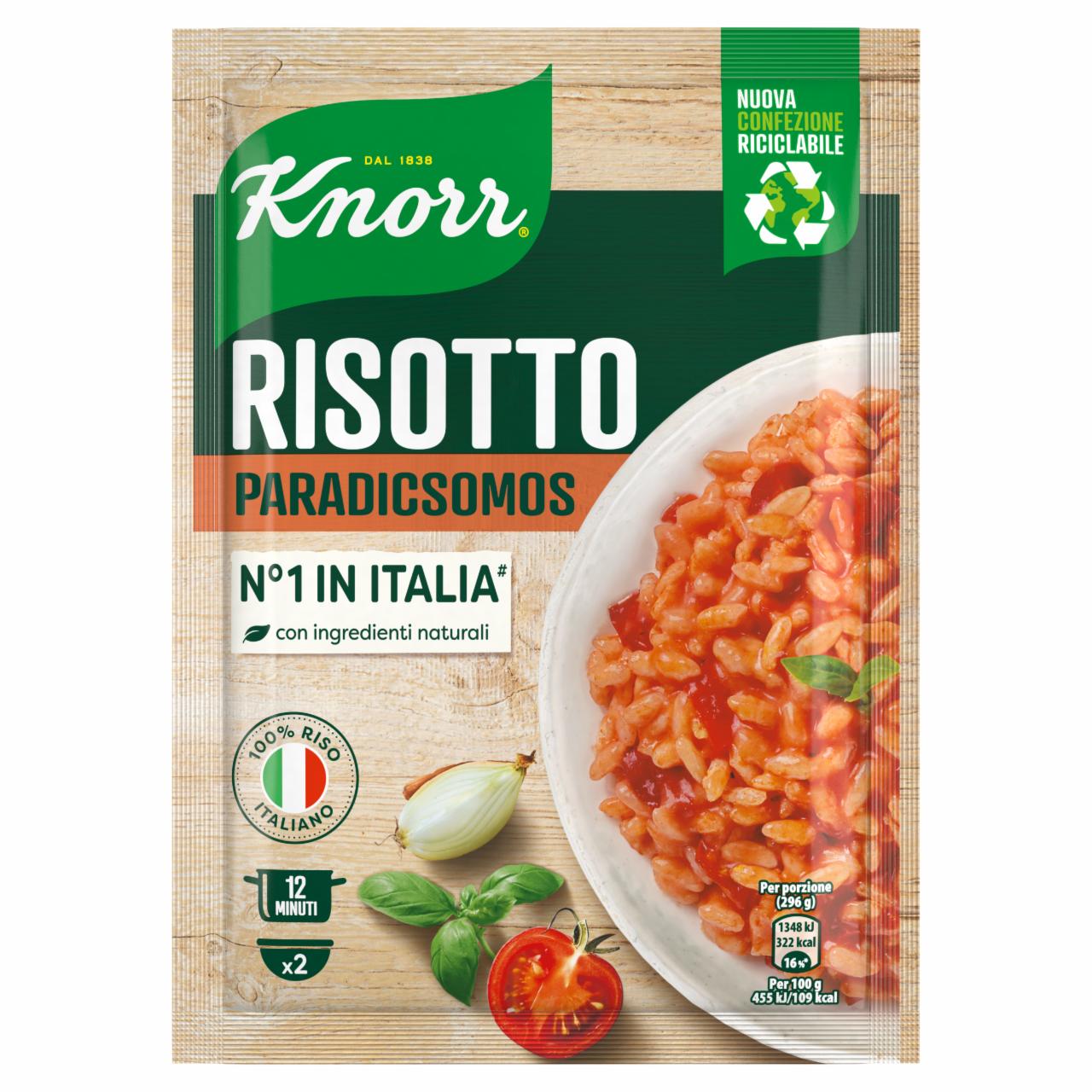 Képek - Knorr rizottó paradicsomos szósszal 175 g