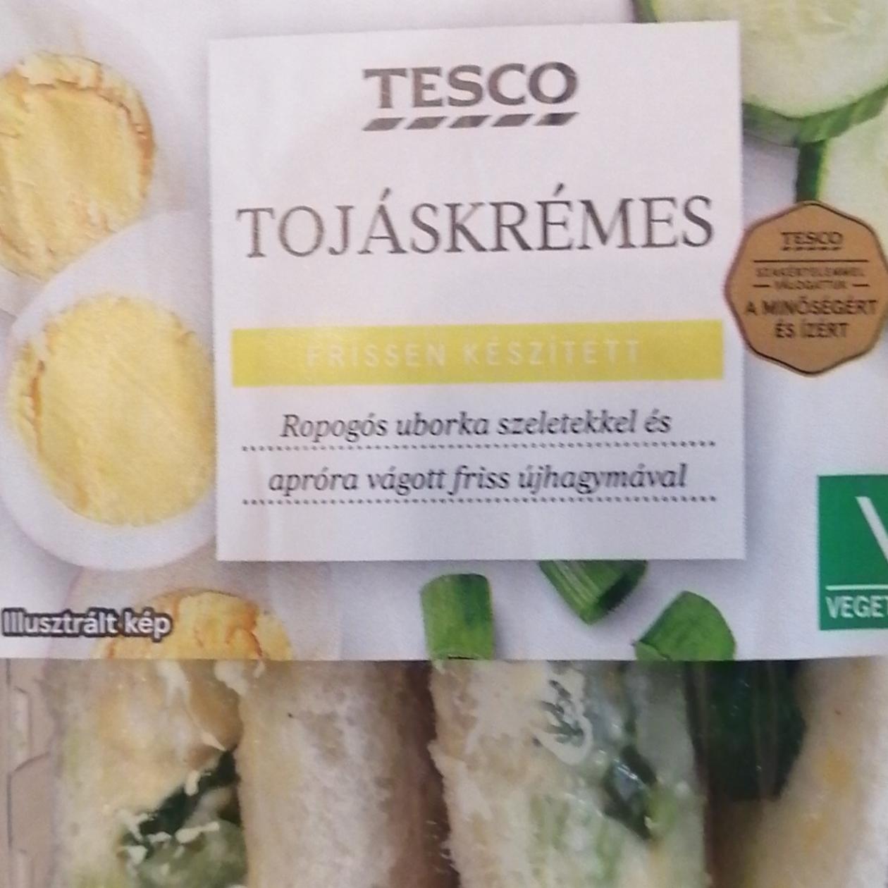 Képek - Tojáskrémes Tesco