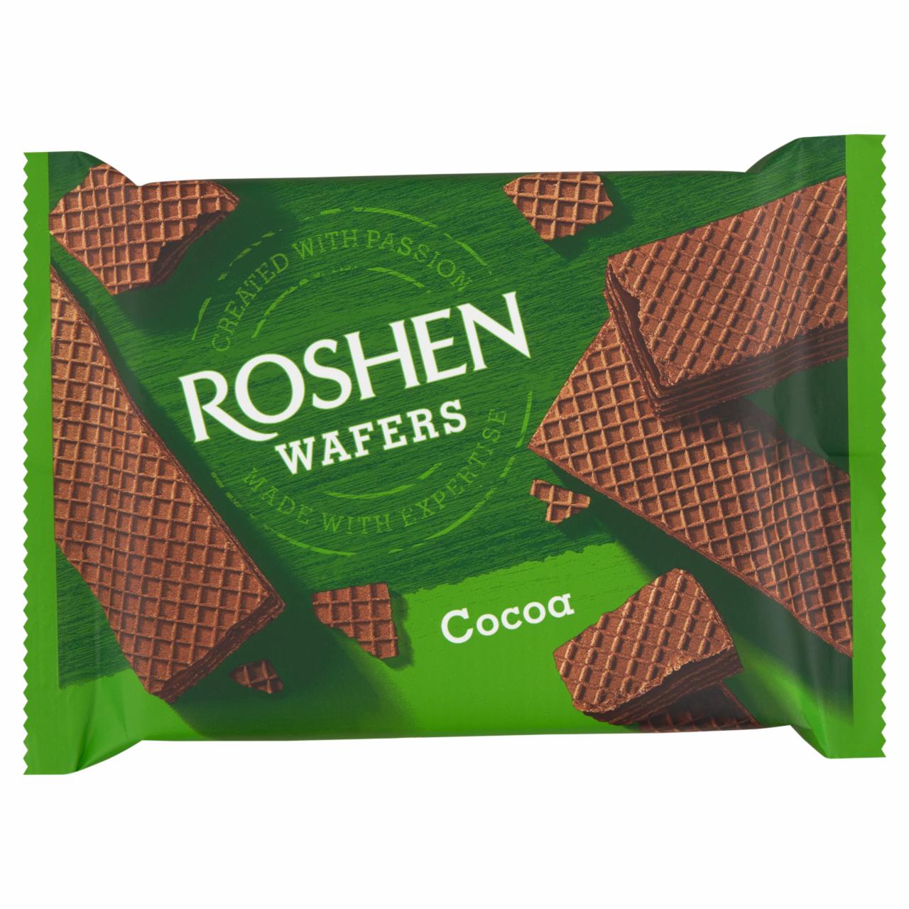 Képek - Roshen Wafers kakaós krémmel töltött kakaós ostya 72 g