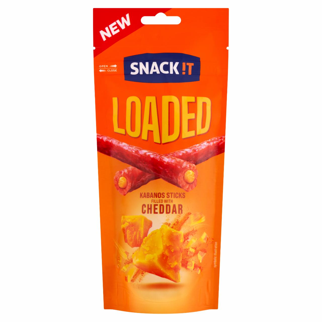 Képek - Snack It Loaded cabanossi cheddar töltelékkel 95 g