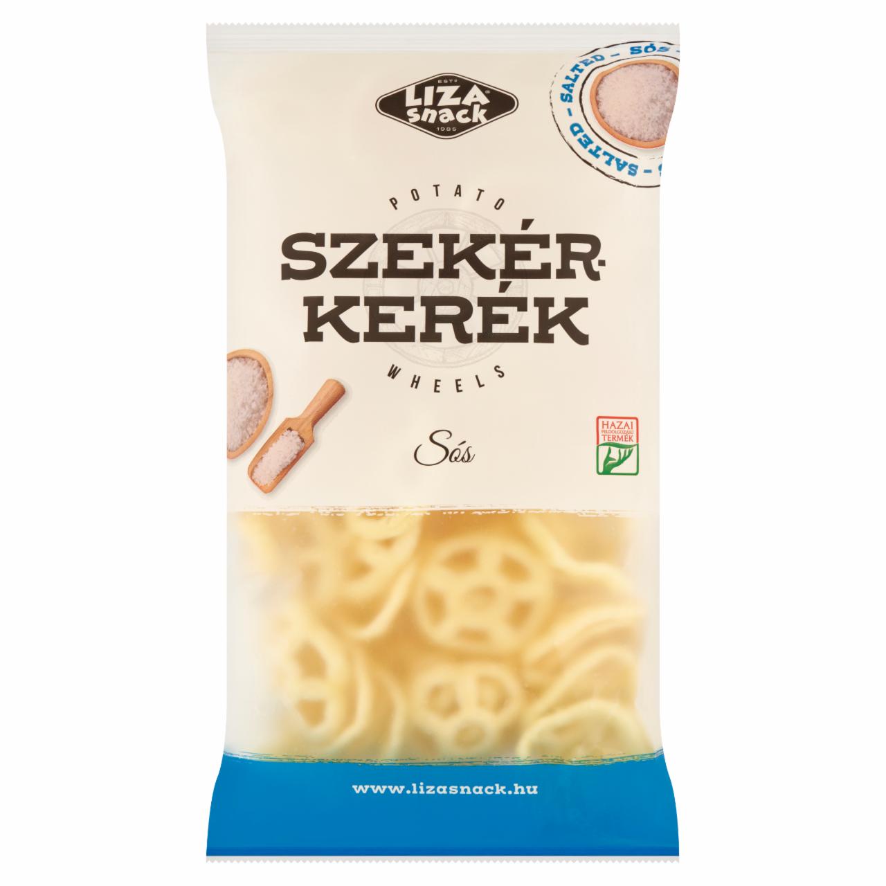 Képek - Liza Snack Szekérkerék sós burgonyasnack 40 g