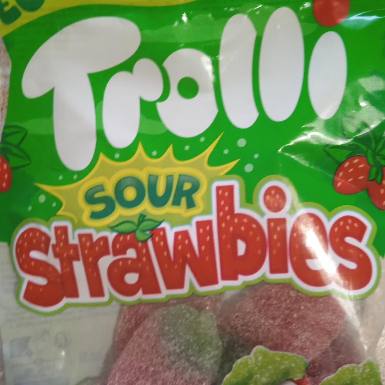 Képek - Sour strawbies Trolli