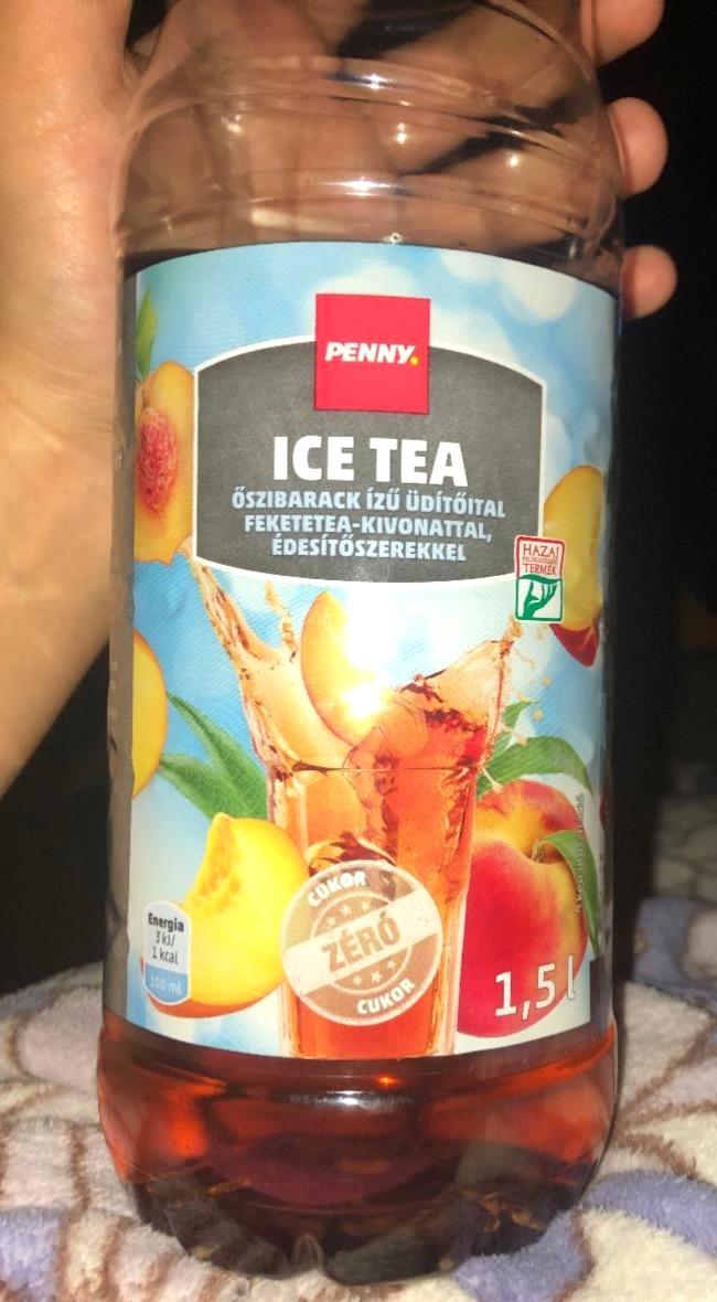 Képek - Ice tea őszibarack ízű üdüitőital Penny