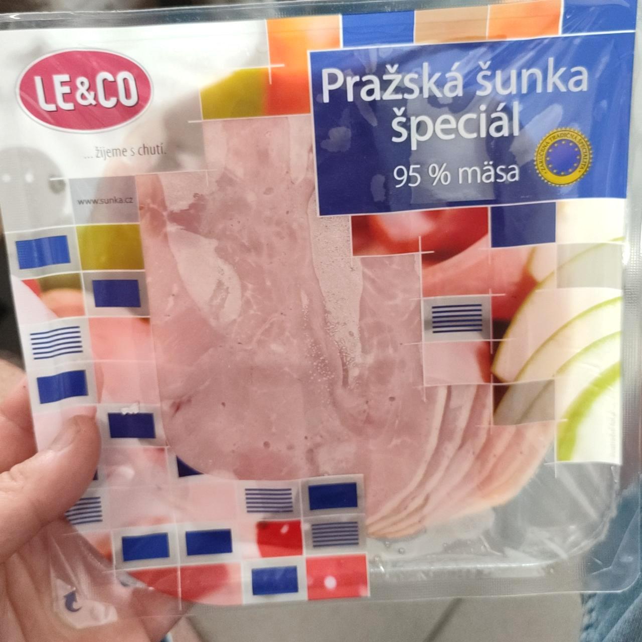 Képek - Pražská šunka špeciál 95% mäsa Le&Co