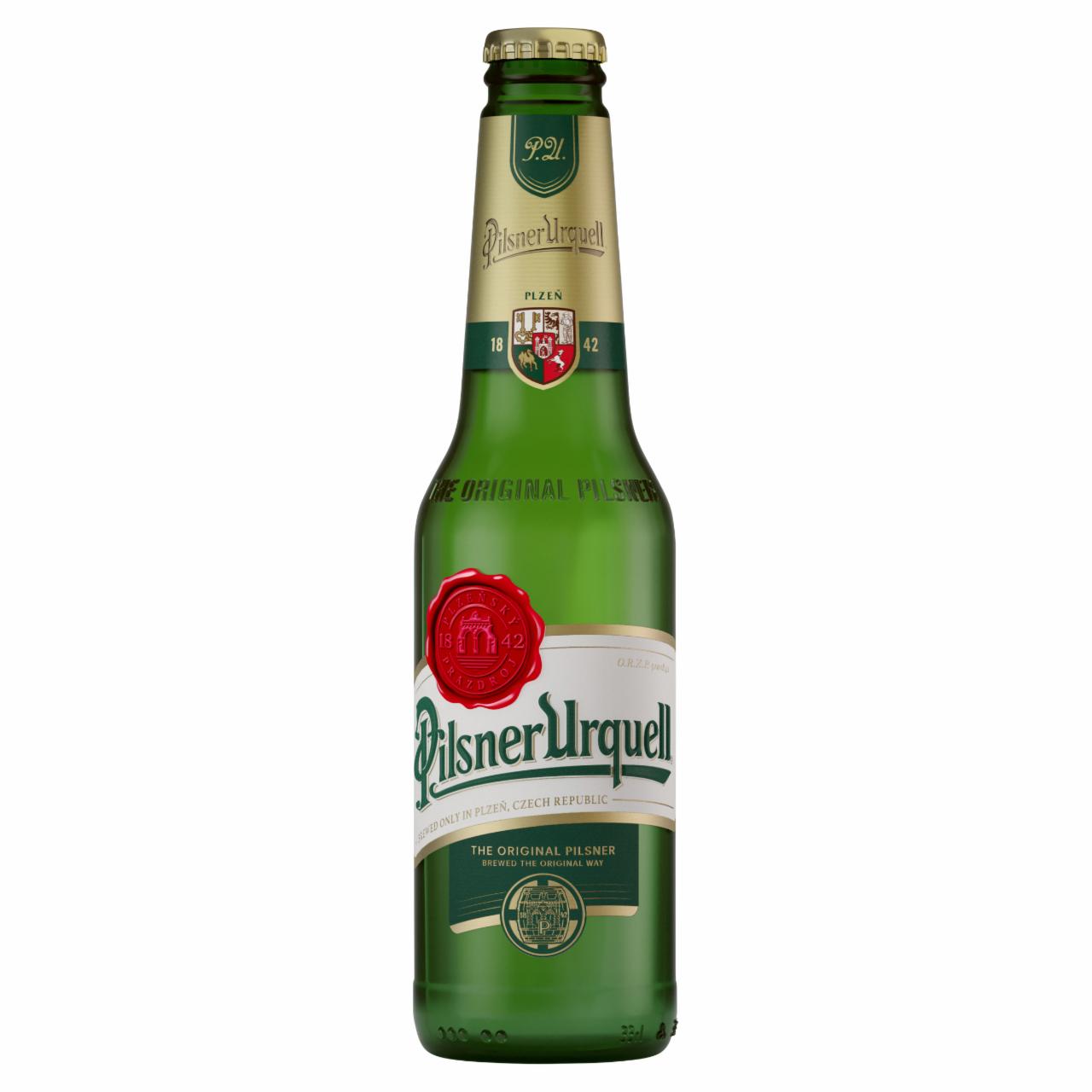 Képek - Pilsner Urquell minőségi világos sör 4,4% 0,33 l