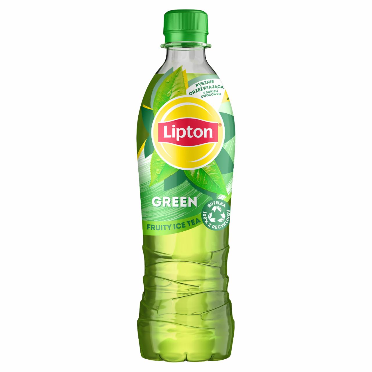 Képek - Lipton Ice Tea alacsony cukortartalmú szénsavmentes üdítőital zöldtea-kivonattal 500 ml