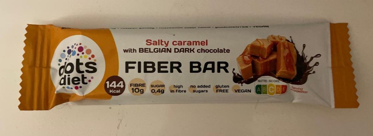 Képek - Fiber bar Salty caramel with belgian dark chocolate Dots Diet