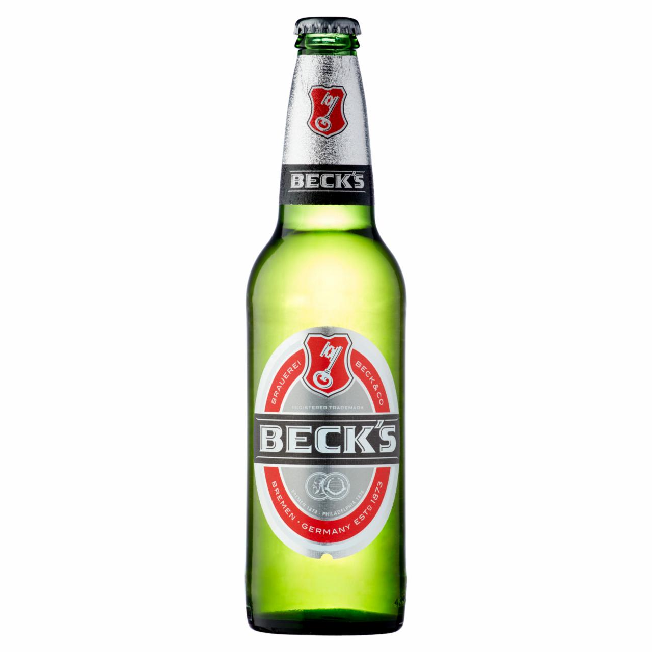 Képek - Beck's minőségi világos sör 5% 0,5 l