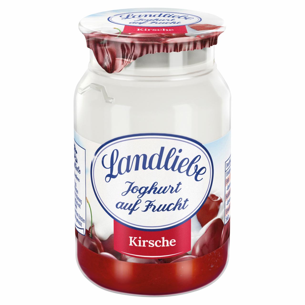 Képek - Landliebe édesített joghurt 15% cseresznye készítménnyel 150 g