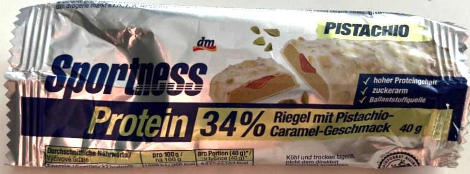 Képek - Protein 34% riegel mit pistachio-caramel Sportness