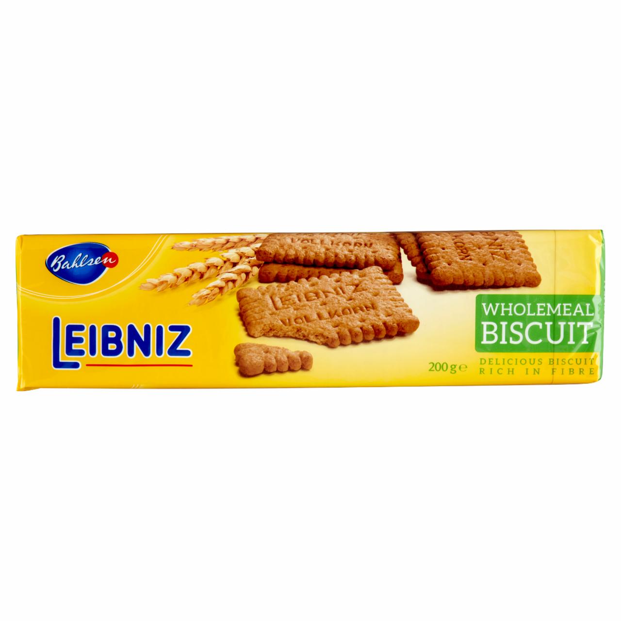 Képek - Bahlsen Leibniz teljes kiőrlésű ropogós keksz 200 g