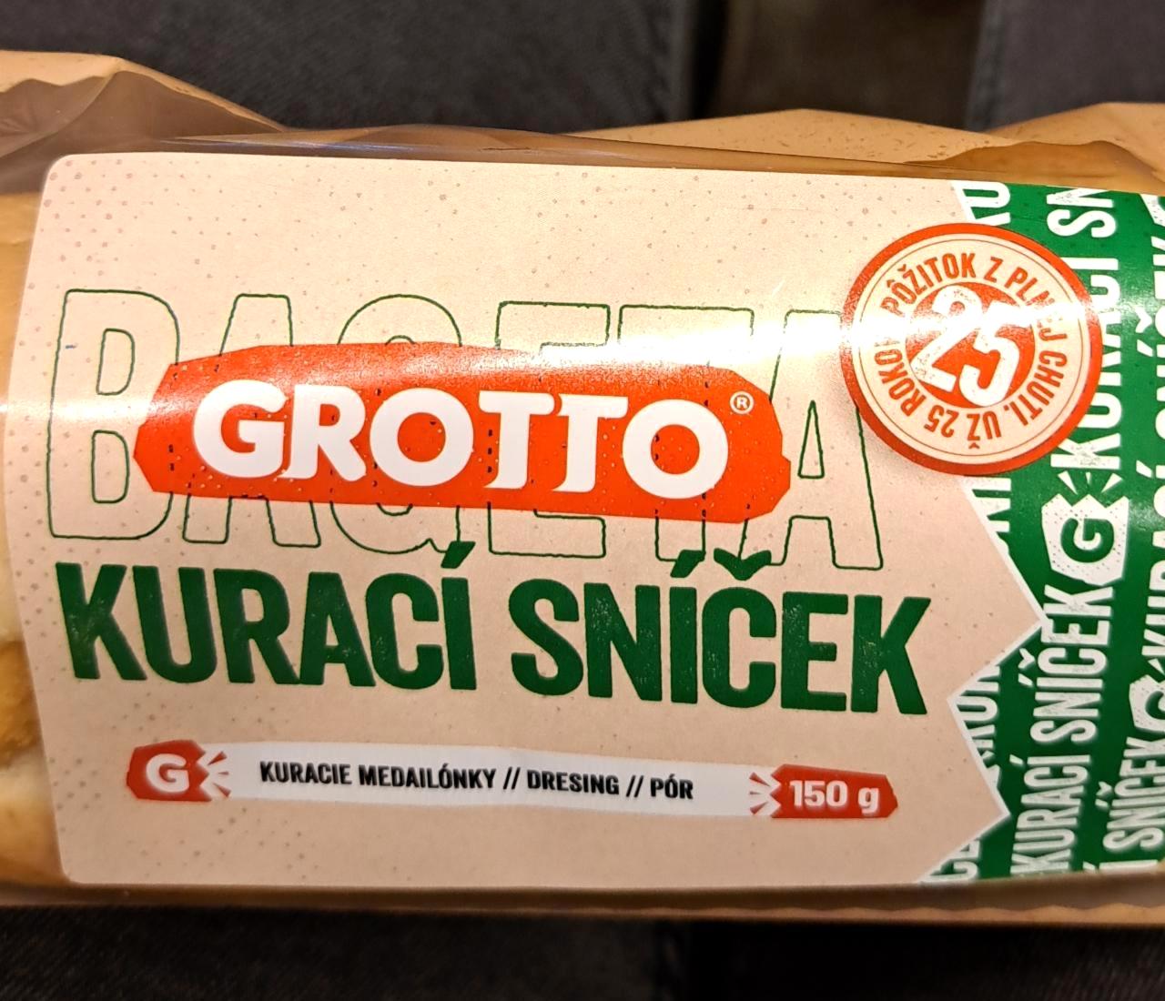 Képek - Bageta kurací sníček Grotto