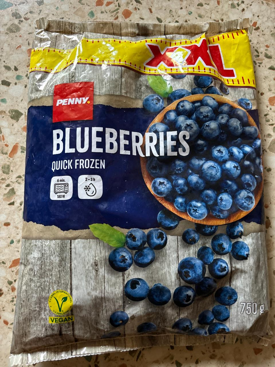 Képek - Blueberries quick frozen Penny