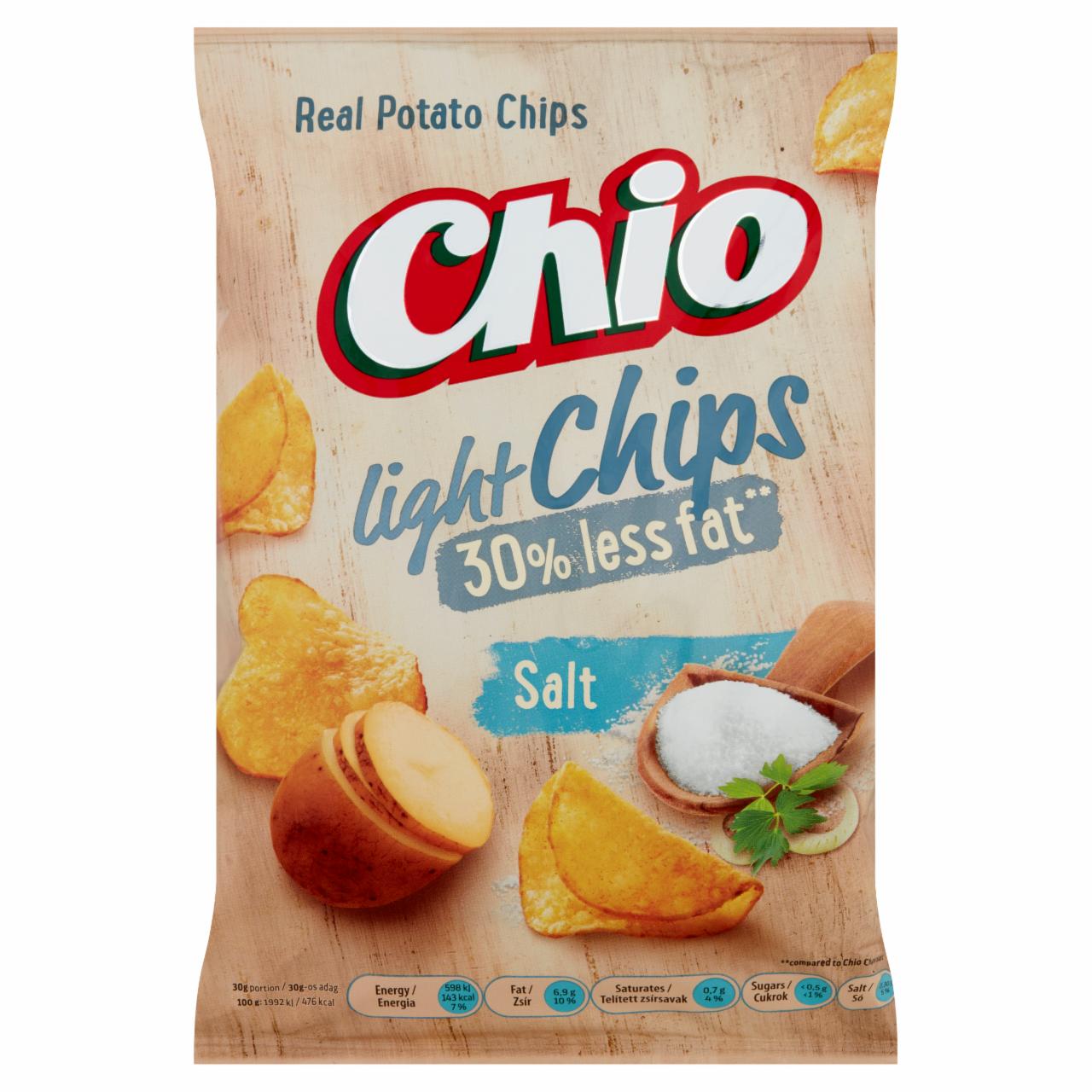 Képek - Chio Light Chips sós ízű burgonyachips 65 g