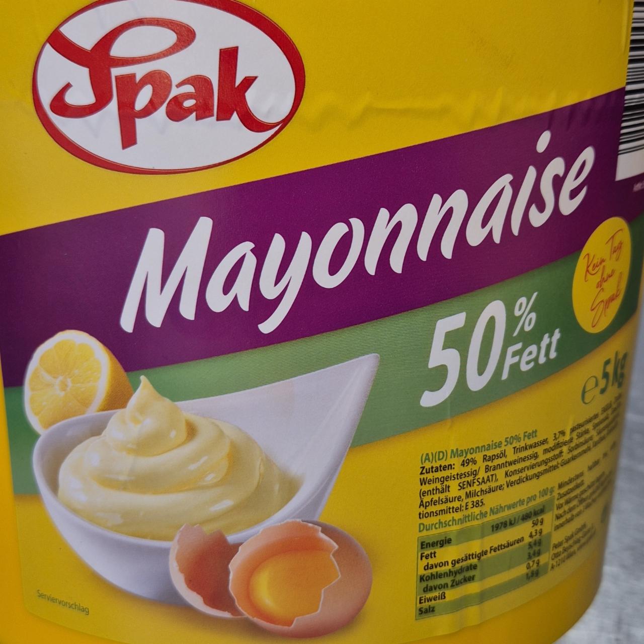 Képek - Mayonnaise 50% fett Spak