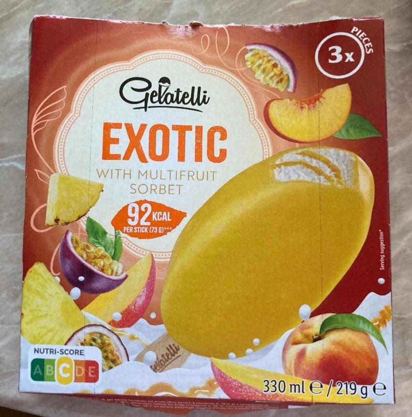 Képek - Exotic with multifruit sorbet Gelatelli