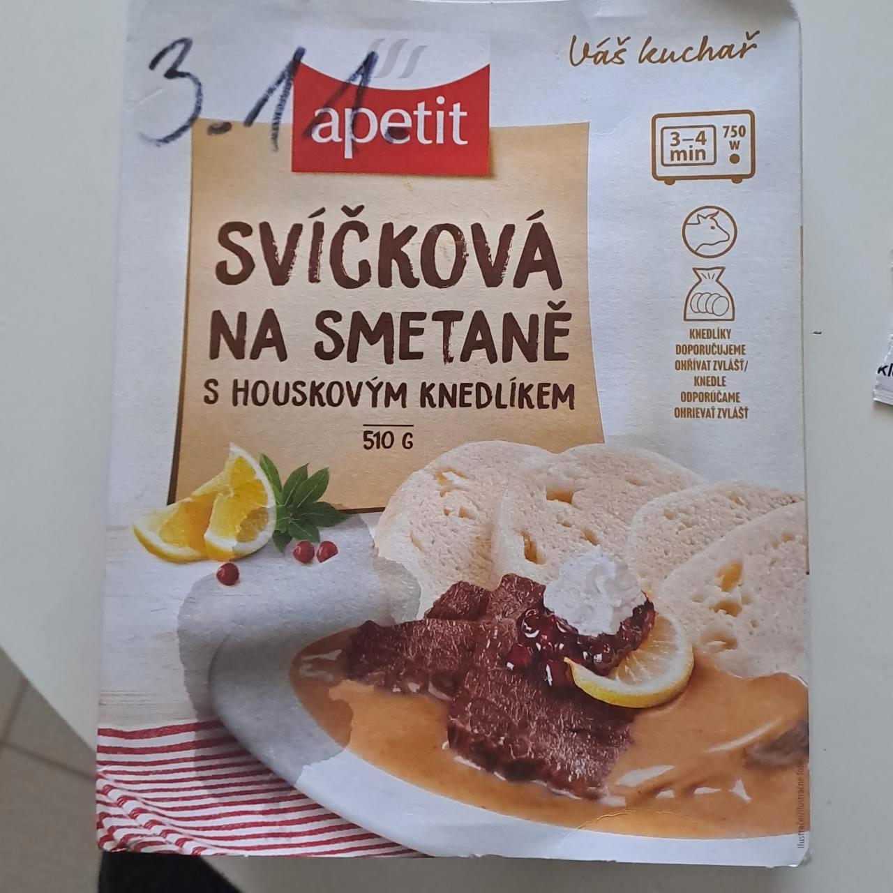 Képek - Svíčková na smetaně s houskovým knedlíkem Apetit