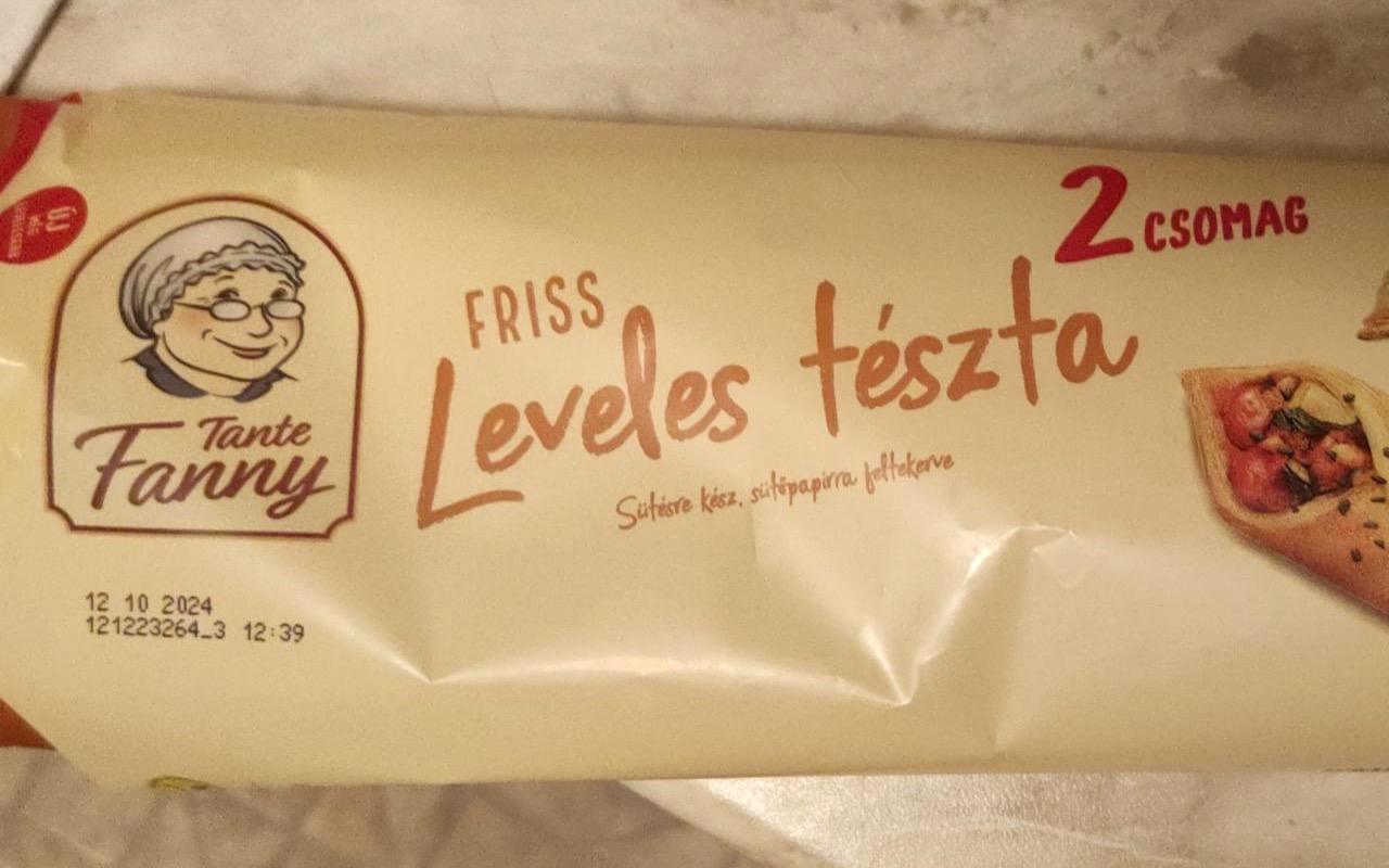 Képek - Friss leveles tészta Tante Fanny