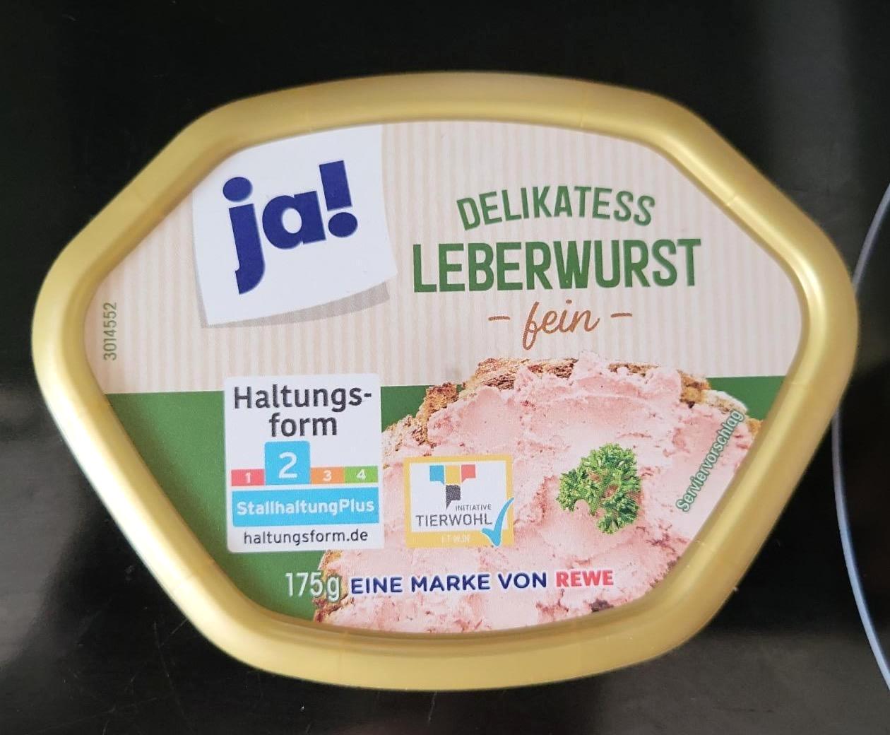 Képek - Leberwurst fein Ja!