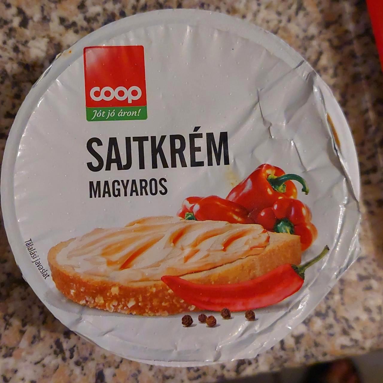 Képek - Sajtkrém magyaros Coop