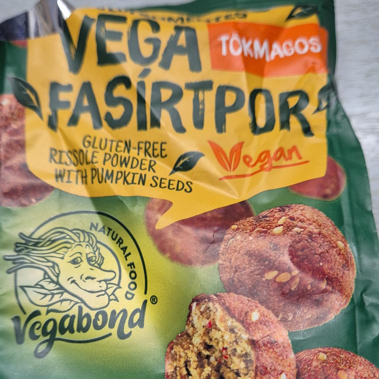 Képek - Vega fasírtpor tökmagos Vegabond