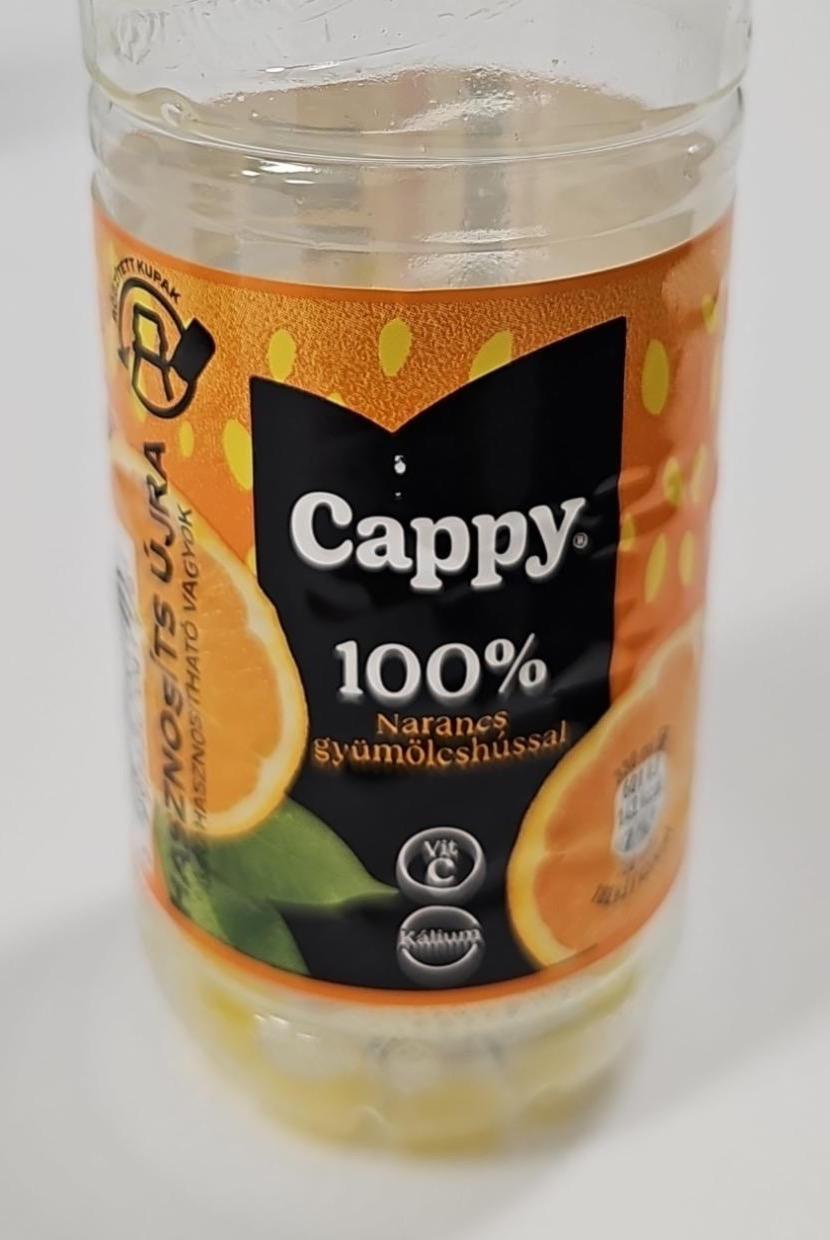 Képek - 100% Narancslé gyümölcshússal Cappy