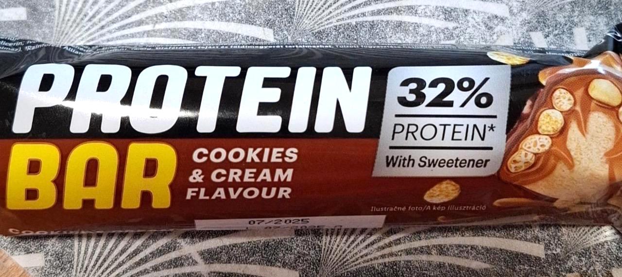 Képek - Protein bar Cookies & cream flavour Lidl