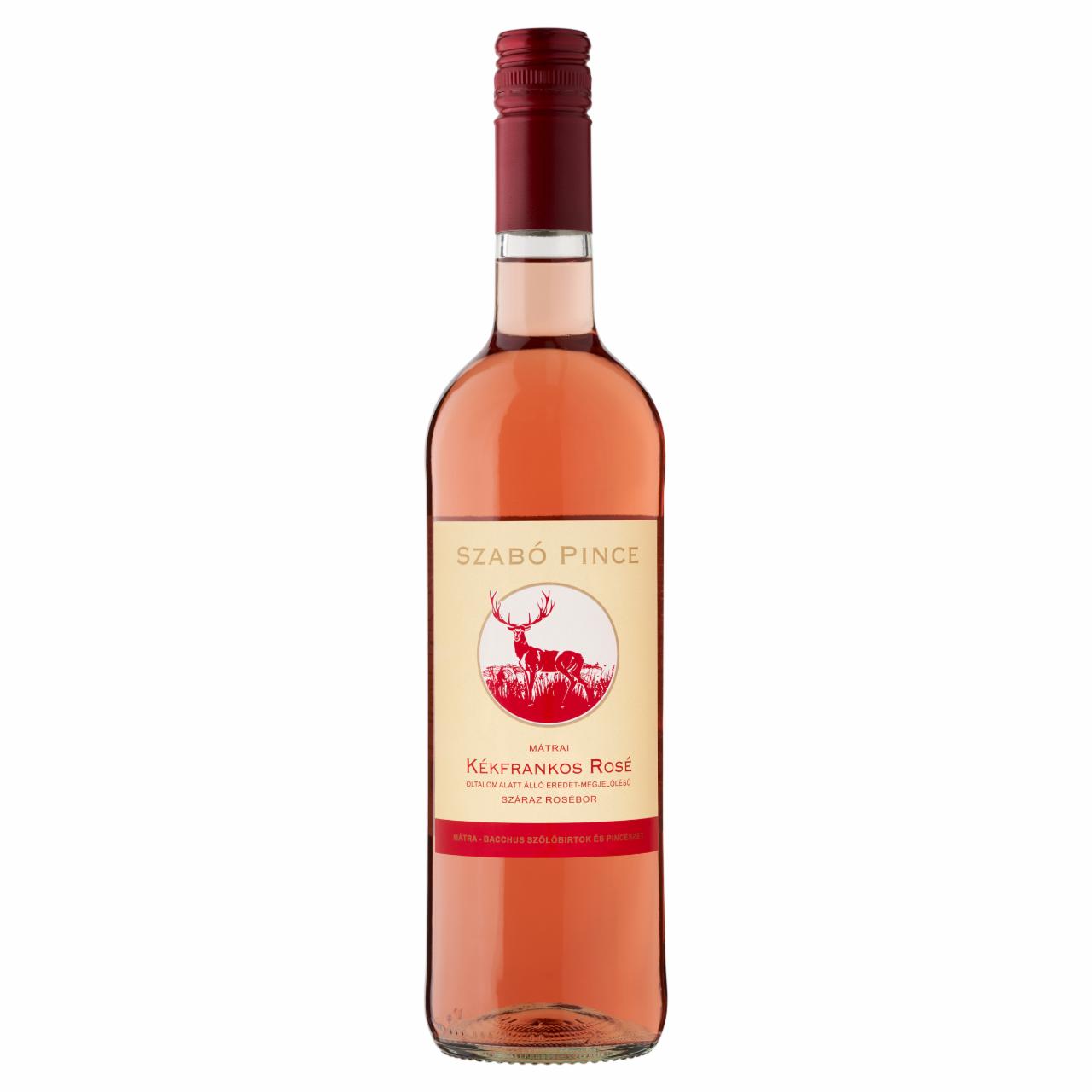 Képek - Szabó Pince Mátrai Kékfrankos Rosé száraz rosébor 11% 750 ml