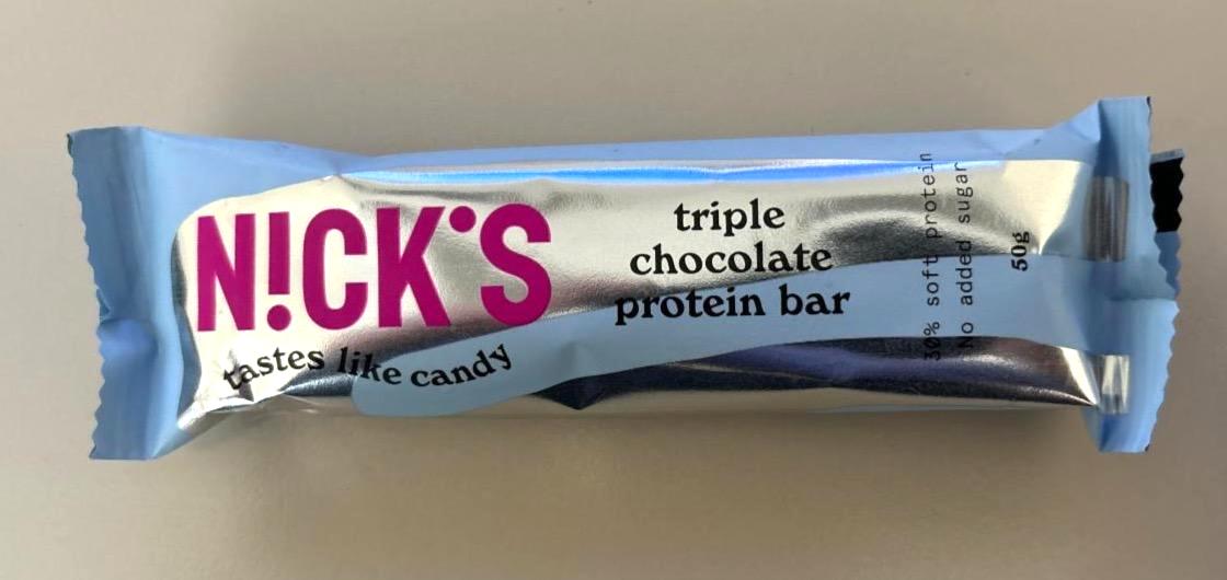 Képek - Triple chocolate protein bar Nick's