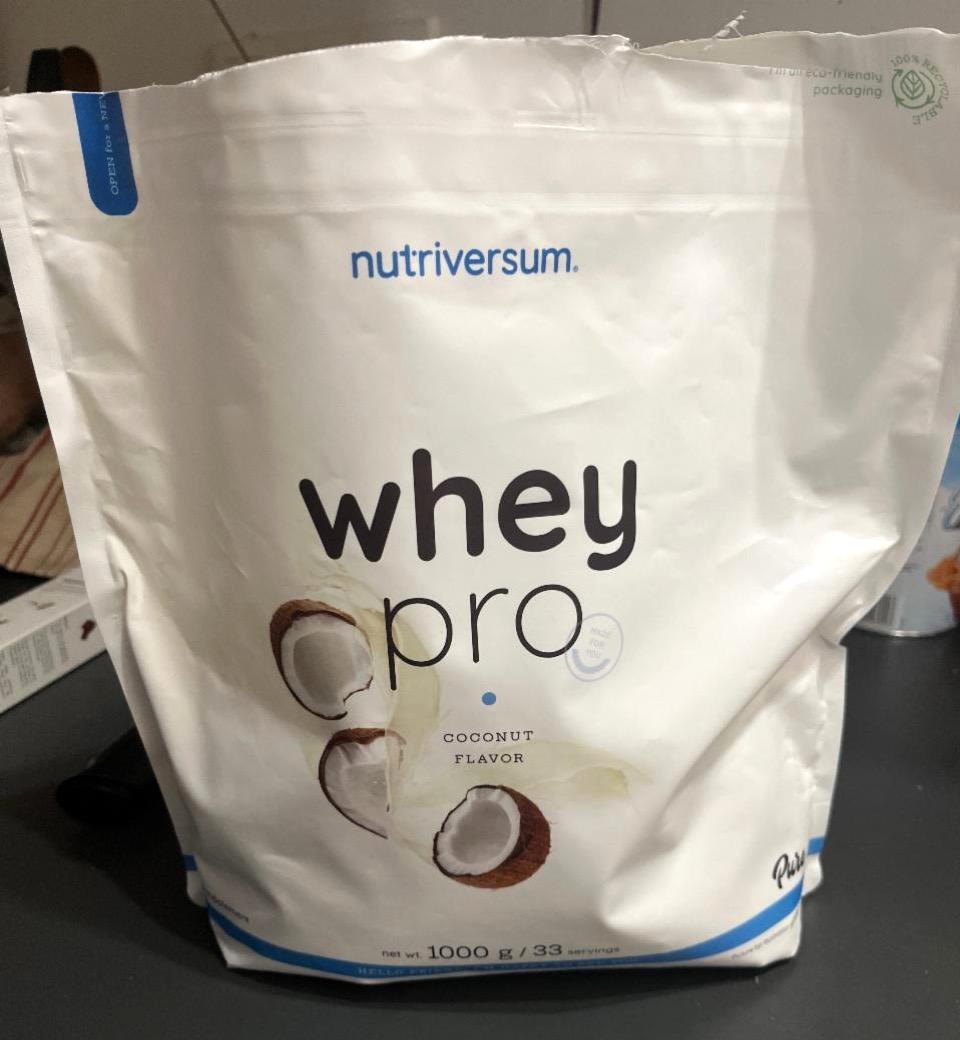 Képek - Whey Pro coconut flavour Nutriversum