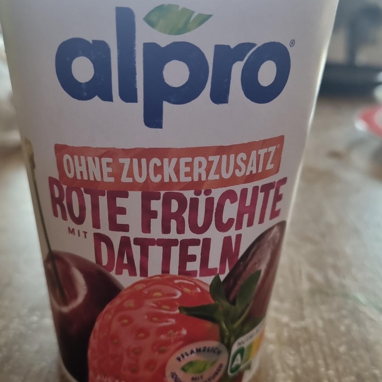 Képek - Rote Früchte mit Datteln Alpro