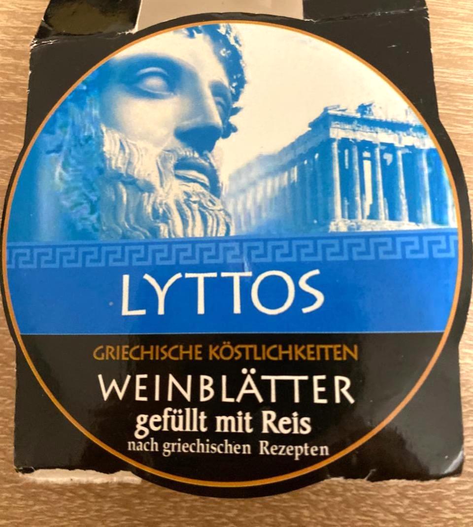 Képek - Weinblätter gefüllt mit reis Lyttos