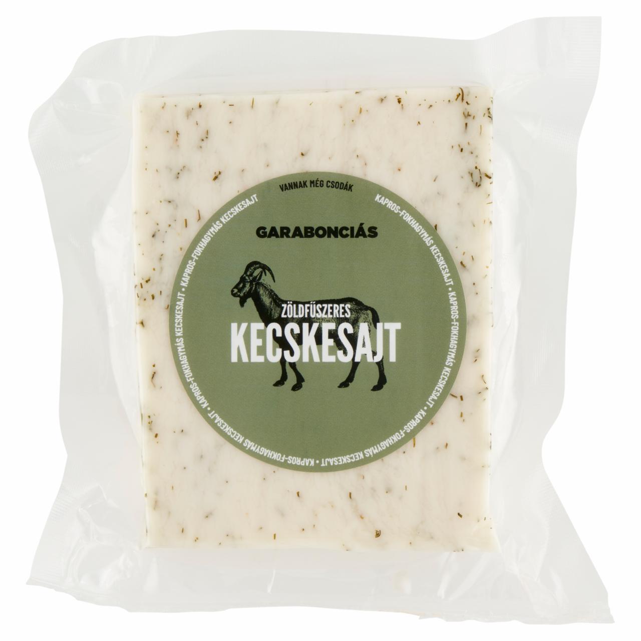 Képek - Garabonciás zöldfűszeres kecskesajt 200 g