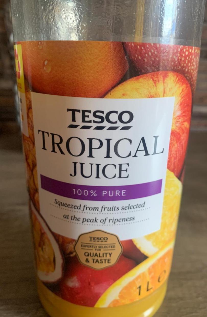 Képek - Tropical juice 100% pure Tesco