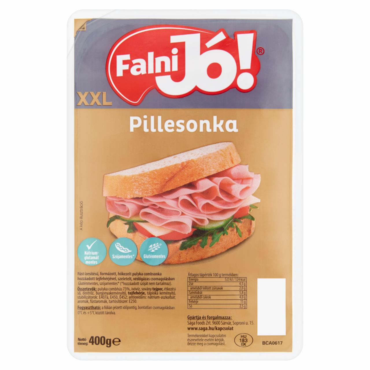 Képek - Falni Jó! XXL szeletelt pillesonka 400 g