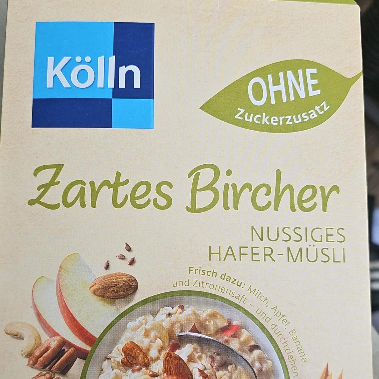 Képek - Zartes Bircher nussiges hafer müsli Kölln