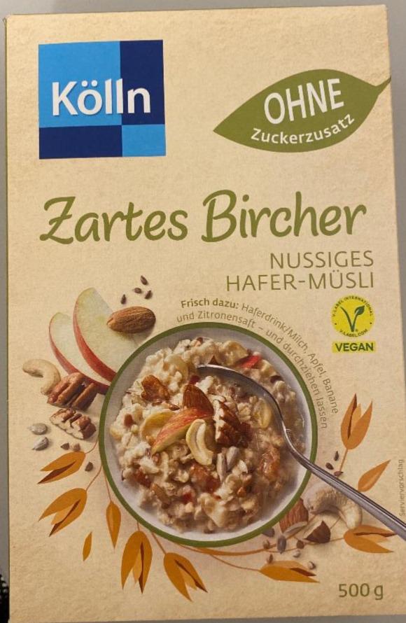 Képek - Zartes Bircher nussiges hafer müsli Kölln