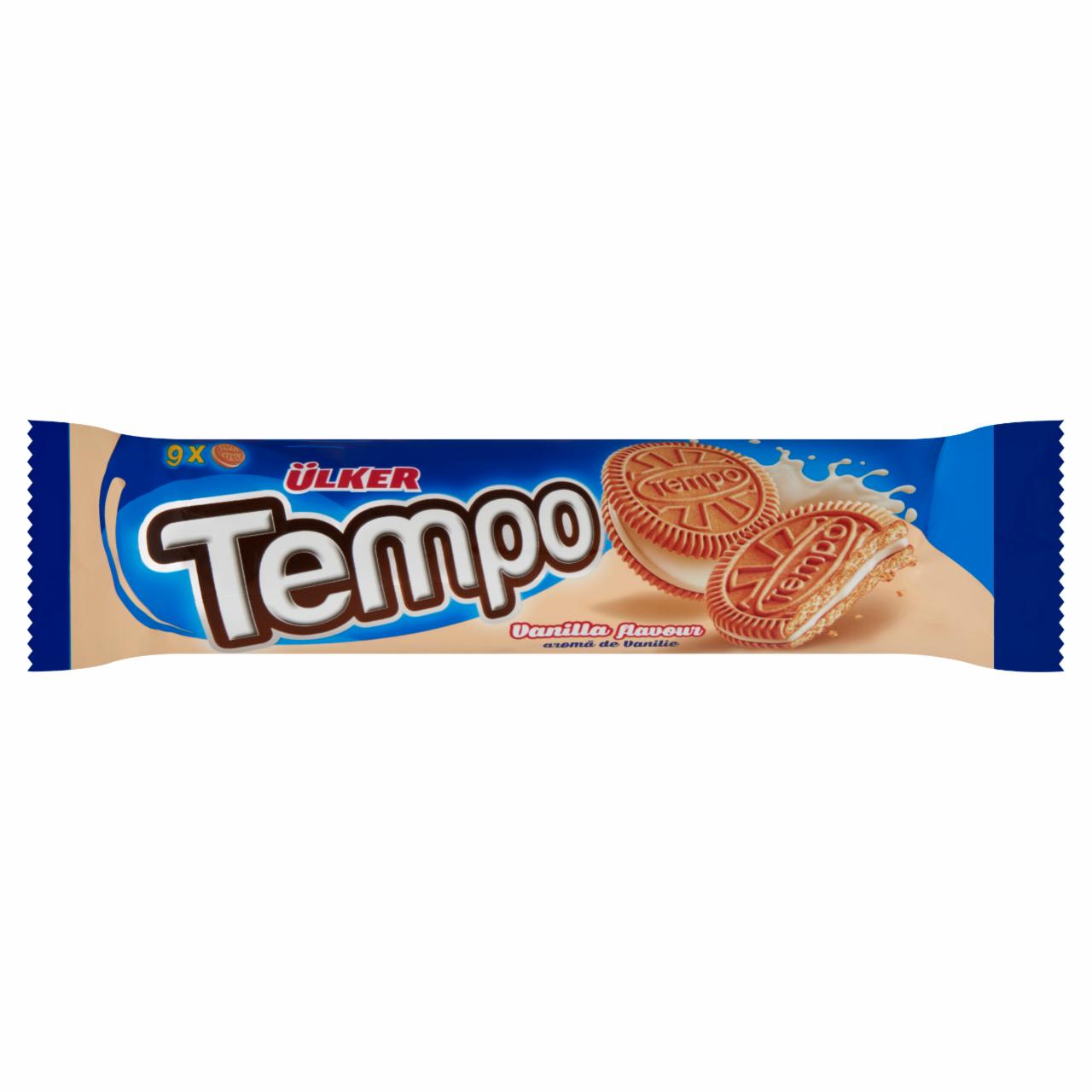 Képek - Tempo vanília ízű krémmel töltött keksz 61 g