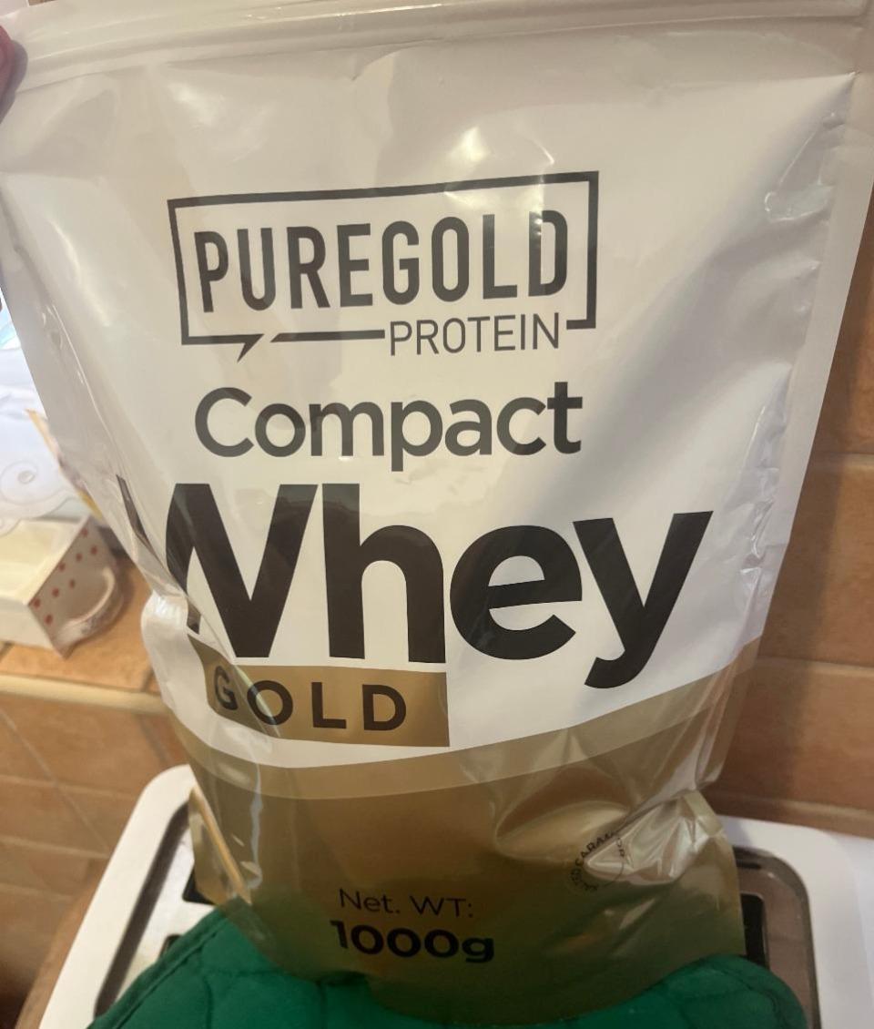 Képek - Protein Compact Whey Gold Sós karamellás Pure Gold