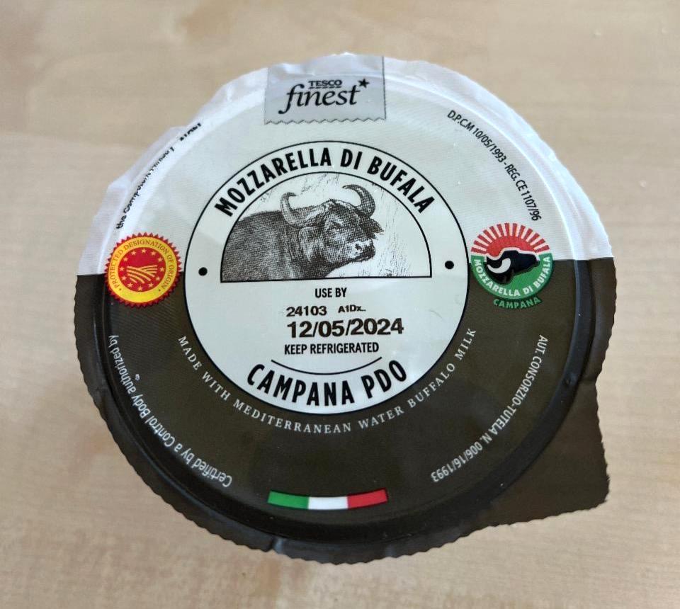 Képek - Mozzarella di Bufala Tesco finest